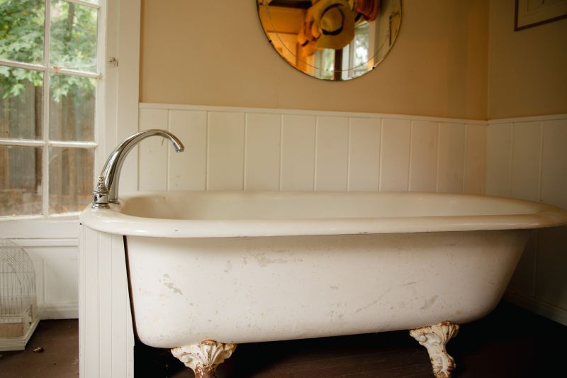 Freestanding Tub with Clawfoot